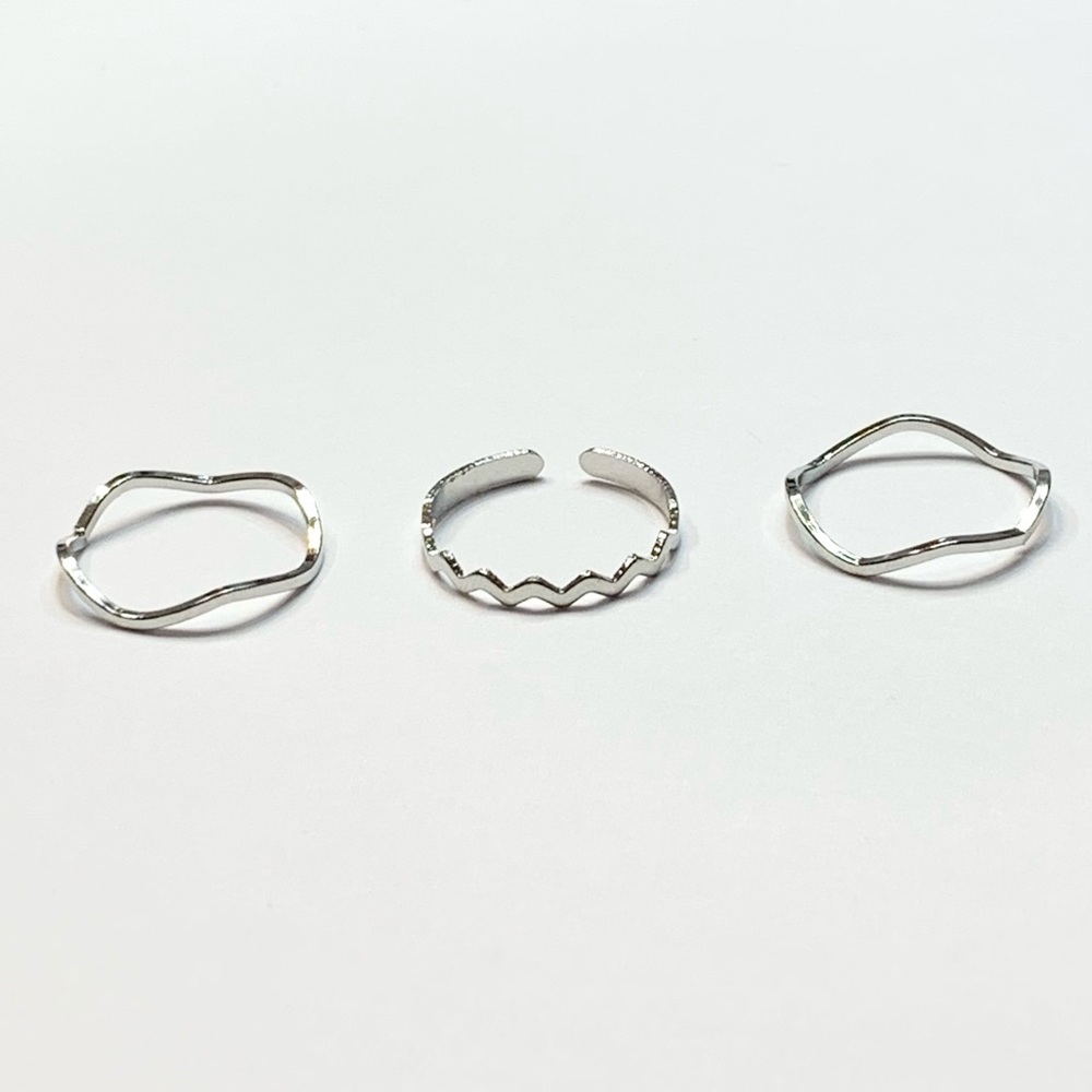 New 3pcs Ring Set
